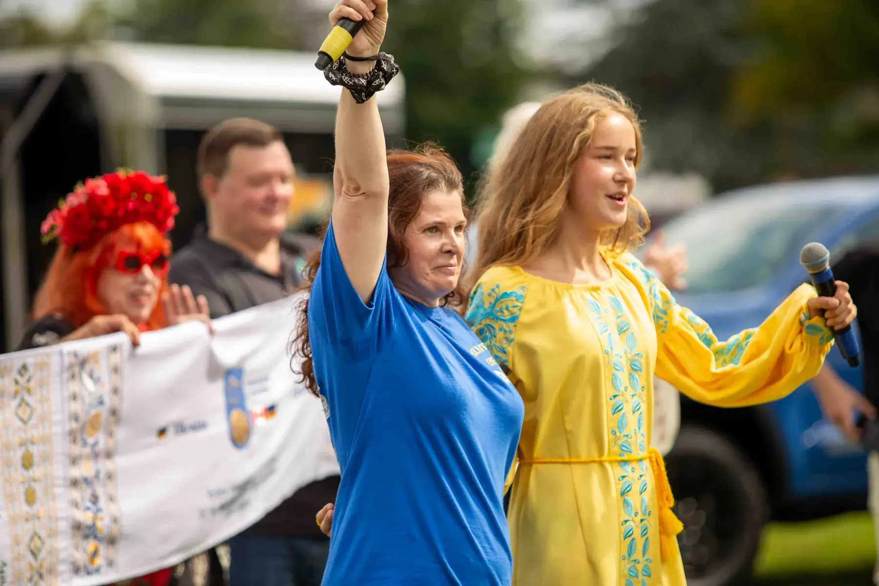 A song beside the rushnyk on festival day, 2026