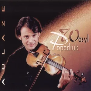 Cover of Vasyl Popadiuk's first album, “Ablaze” (1999)